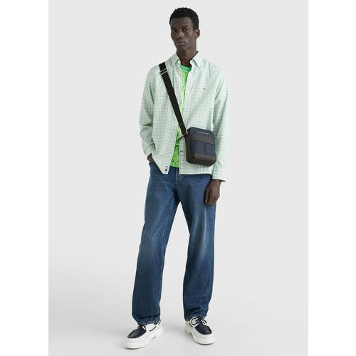 Tommy Hilfiger Elevated Nylon Erkek Çapraz Askılı Kadın Çantası Mavi