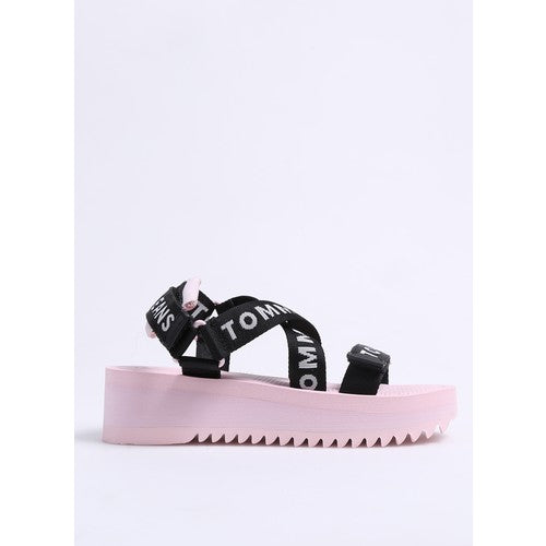 Tommy Hilfiger Flatform Eva Kadın Sandalet Misty Pink
