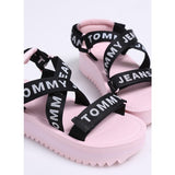 Tommy Hilfiger Flatform Eva Kadın Sandalet Misty Pink