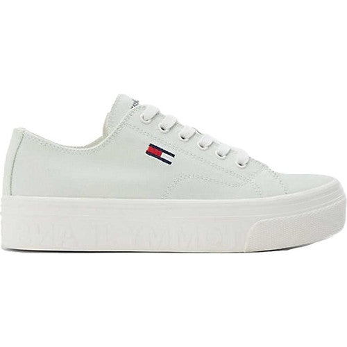 Tommy Hilfiger Vulcanized Kadın Sneaker Yeşil