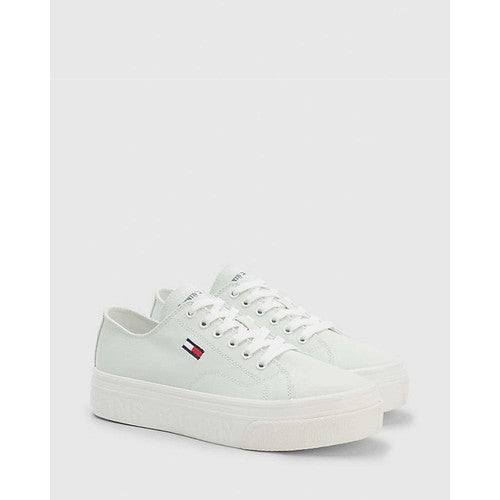 Tommy Hilfiger Vulcanized Kadın Sneaker Yeşil
