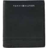 Tommy Hilfiger Business Leather Dikey Erkek Cüzdanı Siyah