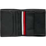 Tommy Hilfiger Business Leather Dikey Erkek Cüzdanı Siyah