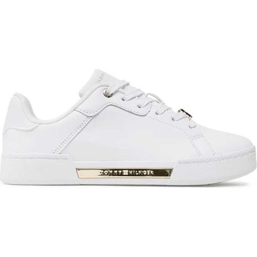 Tommy Hilfiger Court Cupsole Kadın Sneaker Beyaz