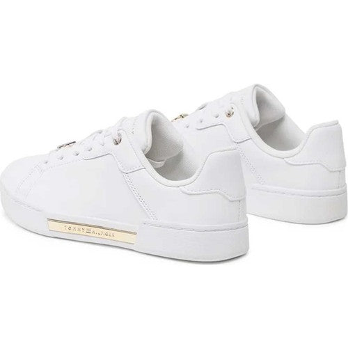 Tommy Hilfiger Court Cupsole Kadın Sneaker Beyaz
