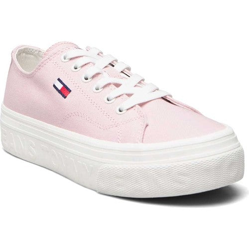 Tommy Hilfiger Vulcanized Kadın Sneaker Pembe