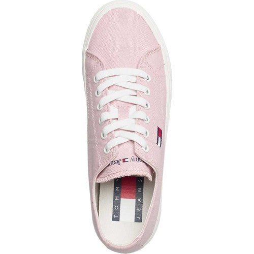 Tommy Hilfiger Vulcanized Kadın Sneaker Pembe