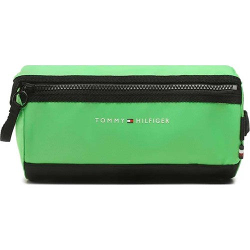 Tommy Hilfiger Skylıne Washbag Kozmetik Çantası Yeşil