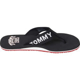 Tommy Hilfiger Flip Flops Slide Parmak Arası Erkek Terlik Siyah