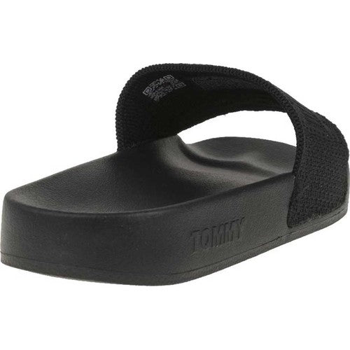 Tommy Hilfiger Flip Flops Slide Kadın Terlik Siyah