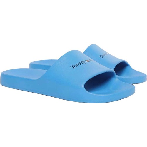 Tommy Hilfiger Flip Flops Slide Erkek Terlik Mavi