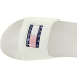 Tommy Hilfiger Flip Flops Slide Kadın Terlik Ecru