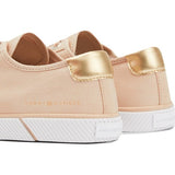 Tommy Hilfiger Lace Up Vulcanized Kadın Sneaker Pembe
