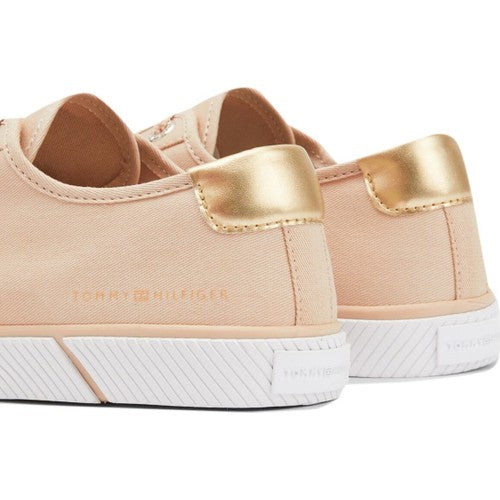 Tommy Hilfiger Lace Up Vulcanized Kadın Sneaker Pembe