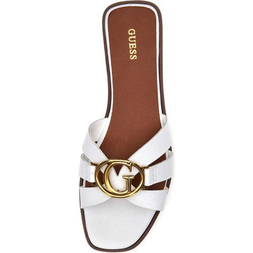 Guess Footwear Dress Kadın Terlik White