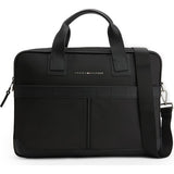 Tommy Hilfiger Elevated Nylon Erkek Çapraz Askılı Kadın Çantası Siyah