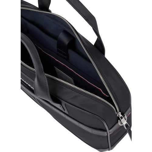 Tommy Hilfiger Elevated Nylon Erkek Çapraz Askılı Kadın Çantası Siyah