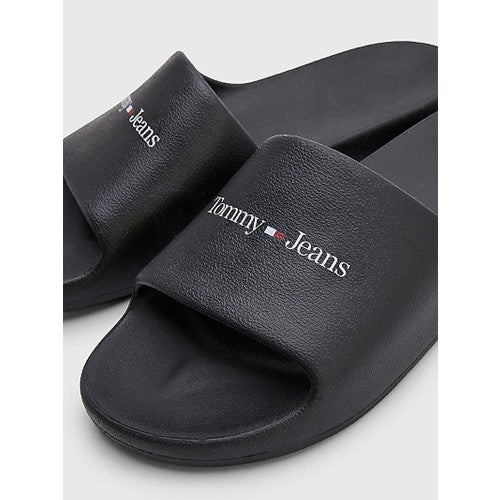 Tommy Hilfiger Flip Flops Slide Erkek Terlik Siyah