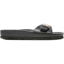 Tommy Hilfiger Mule Leather Kadın Sandalet Siyah