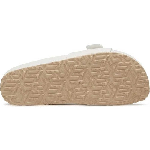 Tommy Hilfiger Mule Leather Kadın Sandalet Ekru