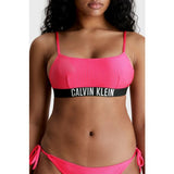 Calvin Klein Kadın Bralette Pink Flash