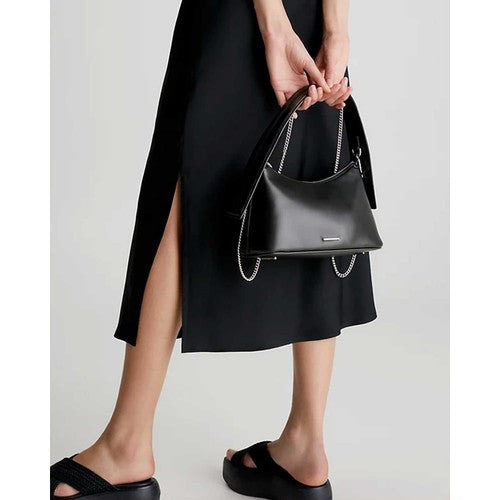 Calvin Klein Natural Mini Bag Çapraz Askılı Kadıın Çantası Black