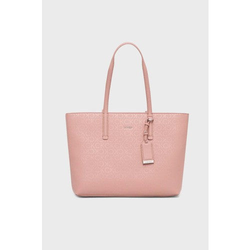 Calvin Klein Must Shopper Kadın Omuz Çantası Ash Rose Mono