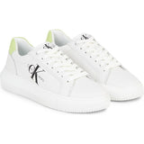 Calvin Klein Chunky Chunky Laceup Kadın Sneaker Bright White/Exotic Mint