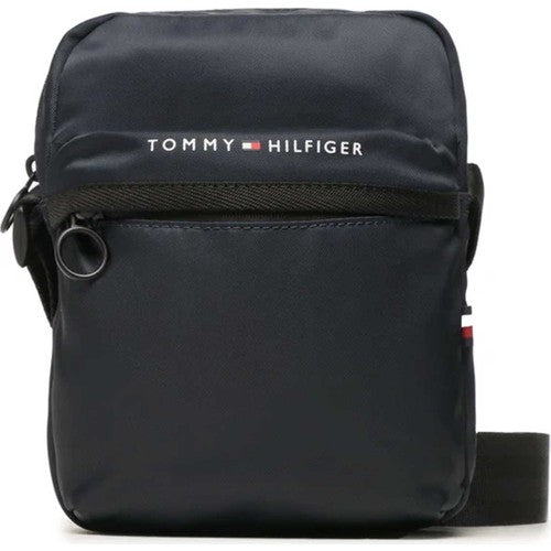 Tommy Hilfiger Skyline Mini Reporter Erkek Çapraz Askılı Kadın Çantası Mavi