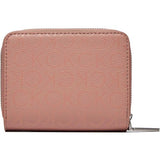 Calvin Klein Small Leather Goods Kadın Cüzdanı Ash Rose Mono