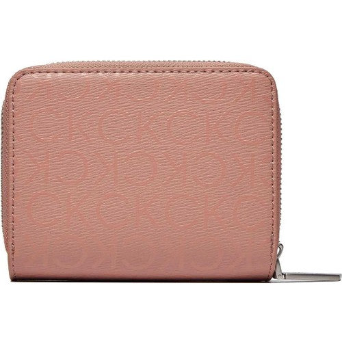 Calvin Klein Small Leather Goods Kadın Cüzdanı Ash Rose Mono