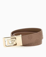Guess Reversible Logolu Kemer Dark Taupe