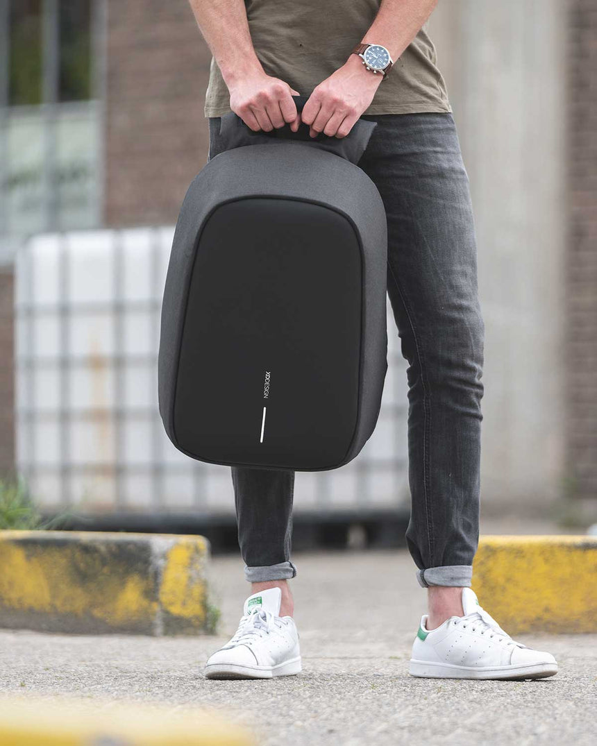 XD Design Bobby Hero Regular, Anti Theft Backpack Sırt Çantası Black