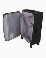 Pierre Cardin Büyük Boy Kumaş Valiz Siyah