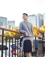 XD Design Bobby Hero Regular Anti Theft Backpack Sırt Çantası Grey