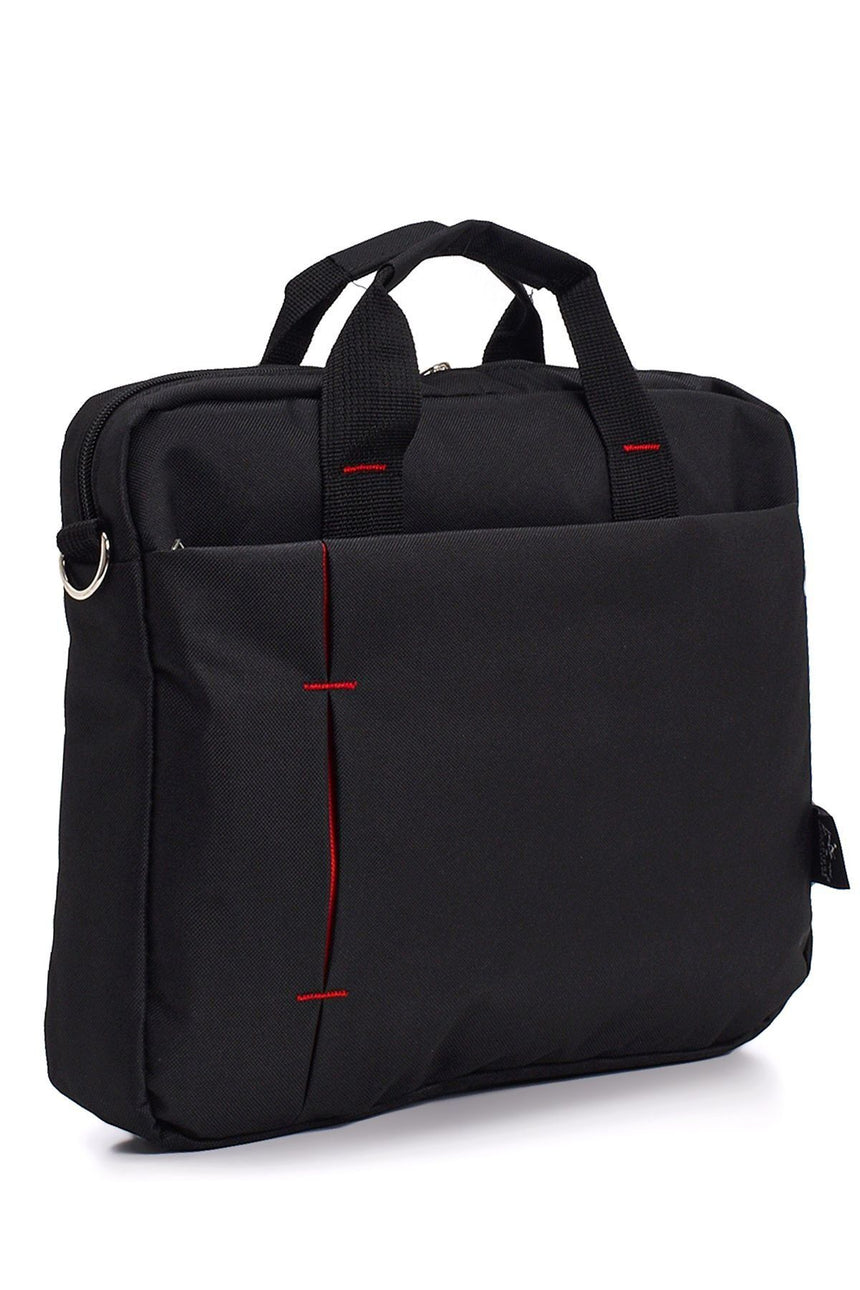 Cambridge Polo Club Kumaş Evrak Çantası Büyük Boy Siyah