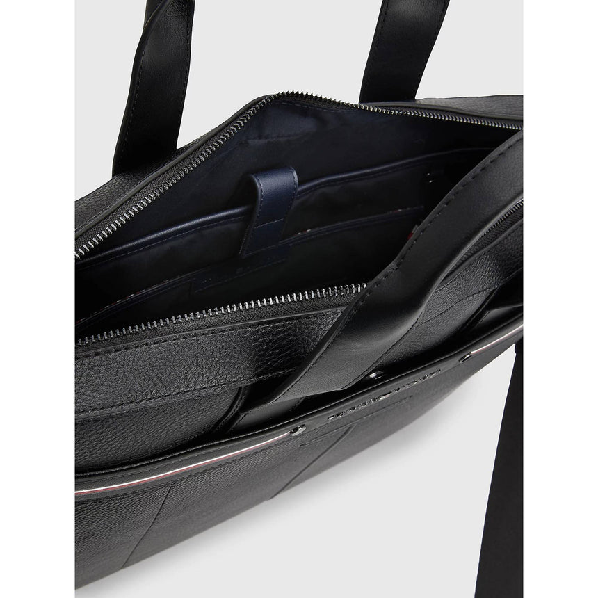 Tommy Hilfiger Central Slim Laptop Çantası Black