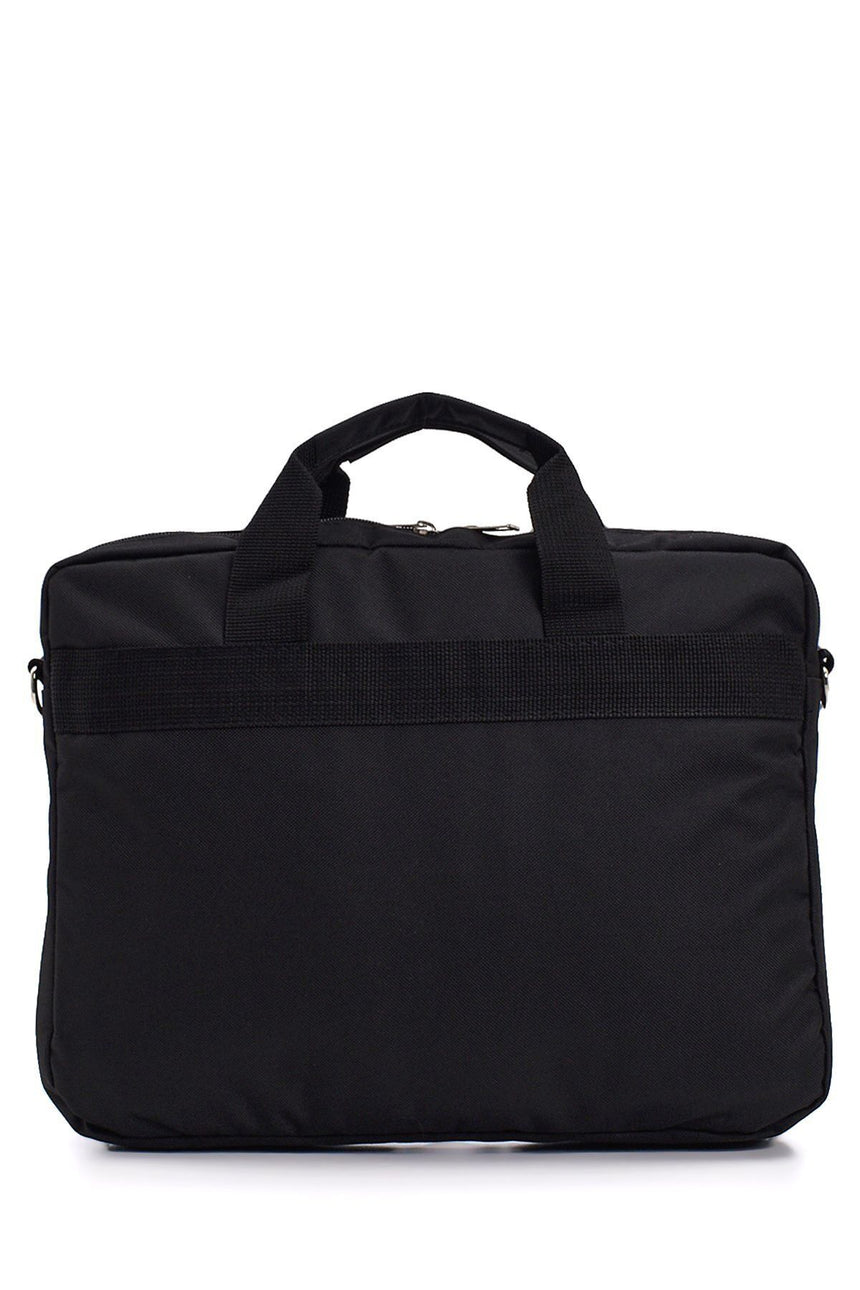 Cambridge Polo Club Kumaş Evrak Çantası Orta Boy Siyah