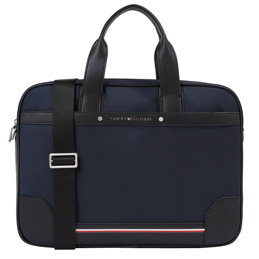 Tommy Hilfiger Central Repreve Computer Erkek Laptop Çantası Blue