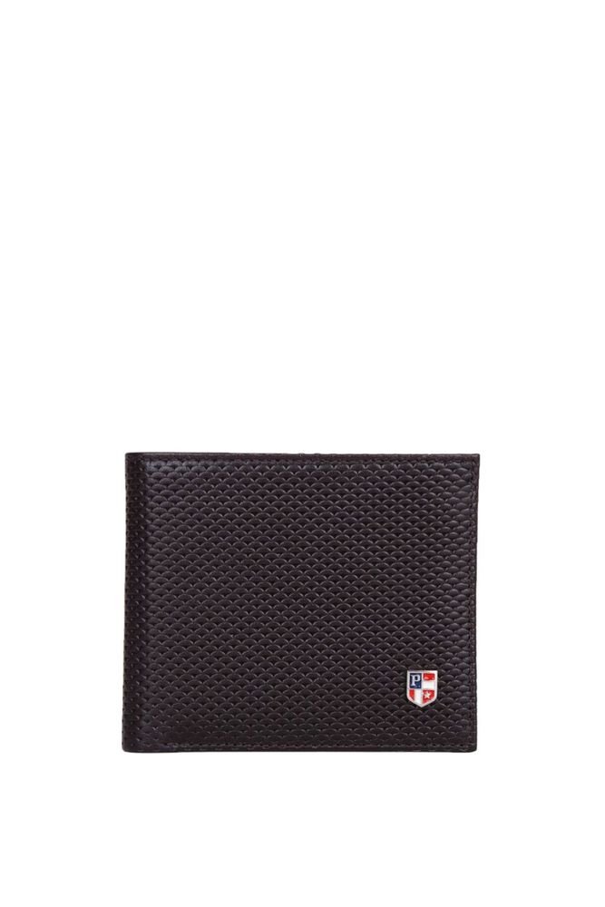 Us Polo Assn Renkli Logo Erkek Cüzdanı Kahve