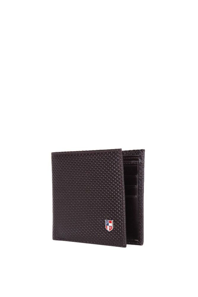 Us Polo Assn Renkli Logo Erkek Cüzdanı Kahve