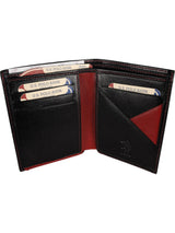 Us Polo Assn Kırmızı Armalı Erkek Cüzdanı Siyah