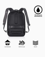 XD Design Flex Gym Bag Sırt Çantası Black
