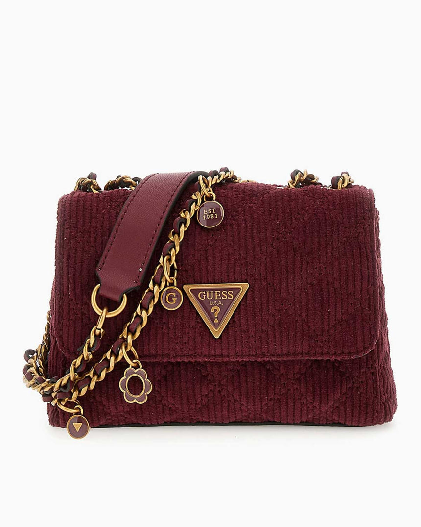 Guess Giully Mini 2 Kadın Omuz Çantası Red