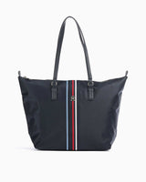 Tommy Hilfiger Poppy Tote Omuz Çantası Blue