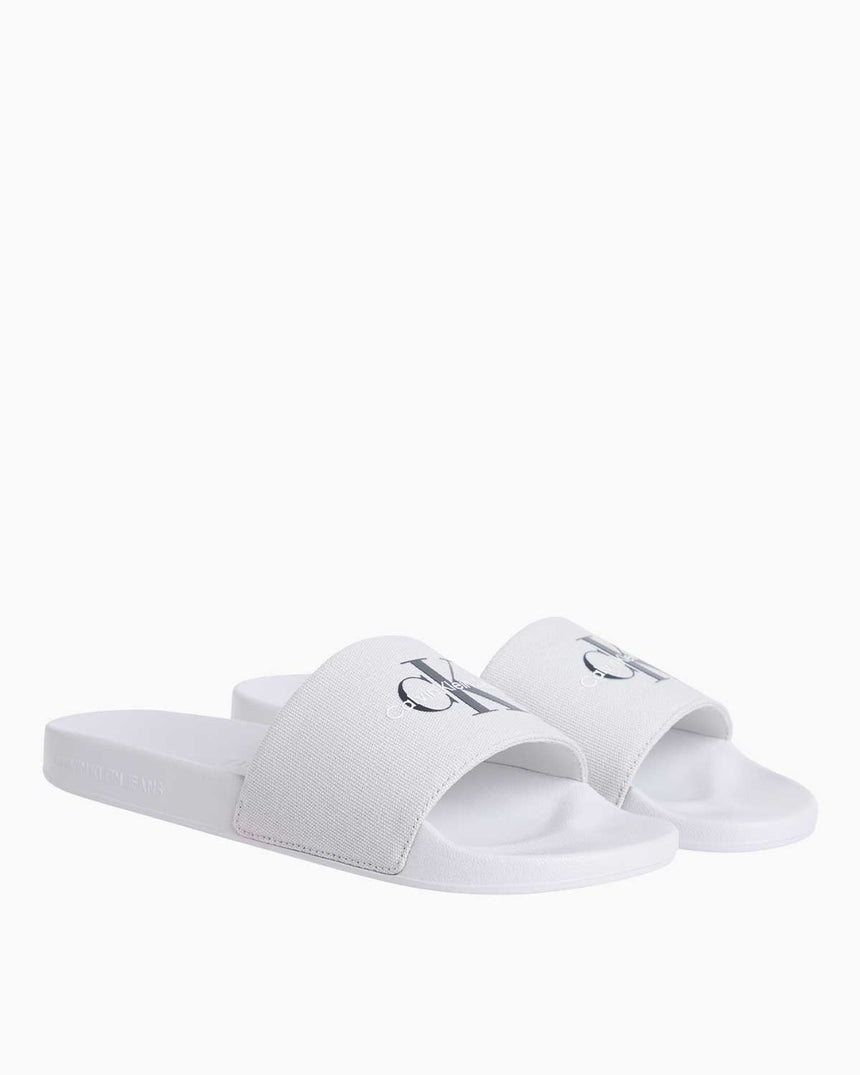 Calvin Klein Flip Flops Slides Terlik Triple Oyster Mushroom