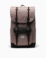 Herschel Little America Backpack Sırt Çantası Taupe Gray/Black/Shell Pink