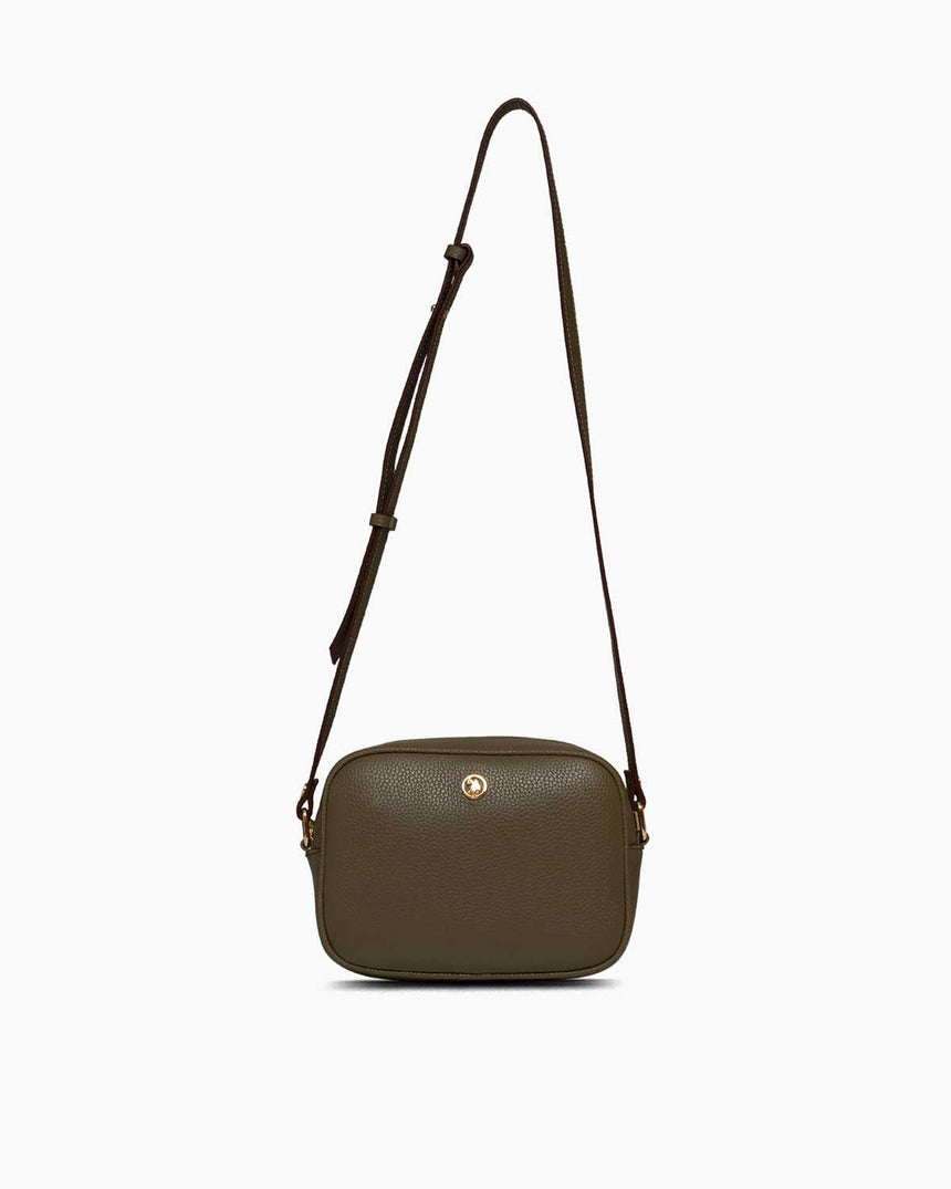 Us Polo Assn Logolu Omuz Çantası Haki