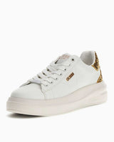 Guess Elbina10  Kadın Deri Sneaker White/Gold