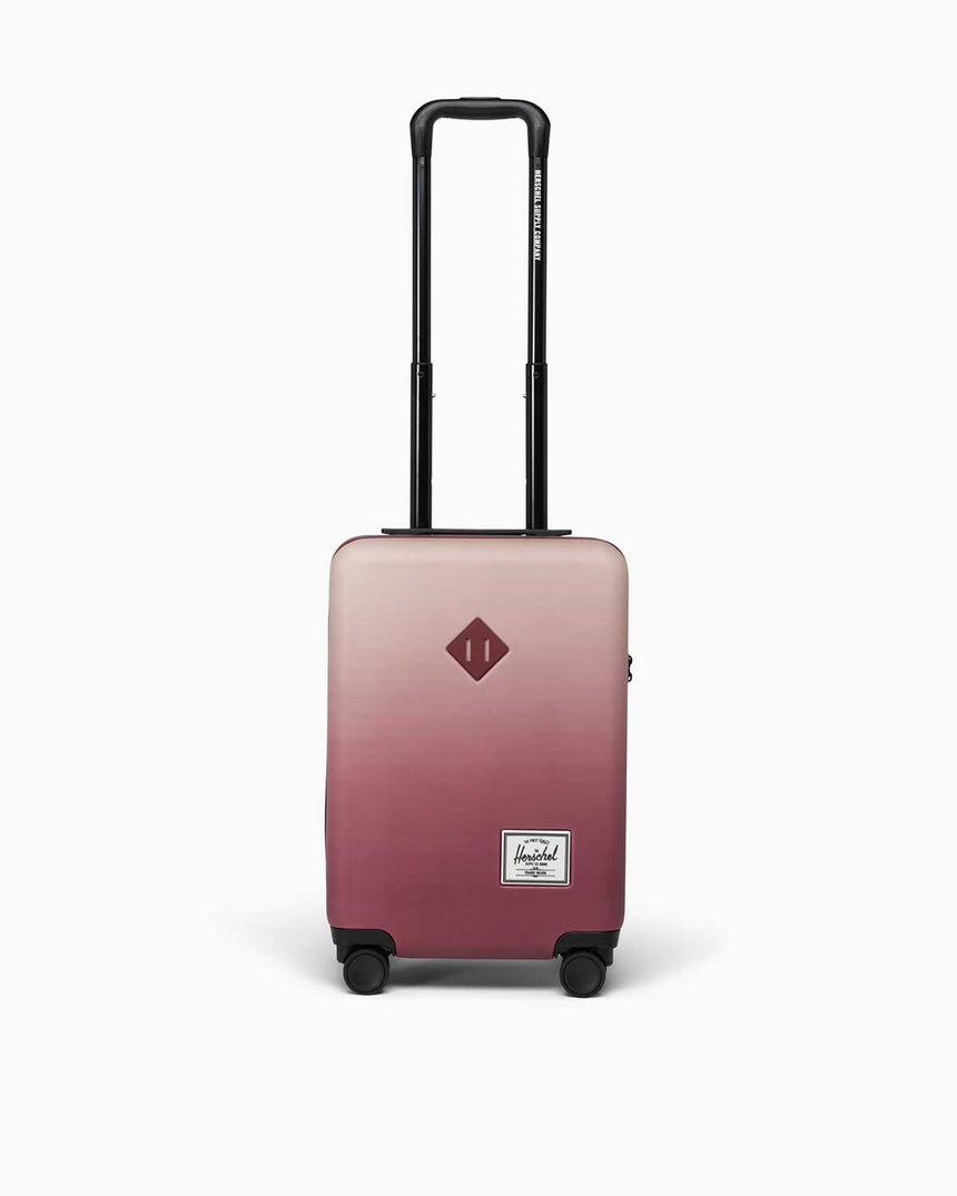 Herschel Heritage Hardshell Carry On Luggage Kabin Boy Valiz Oxblood Red Gradient